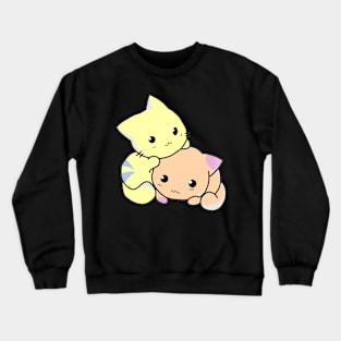 Charlie and cassie the cats Crewneck Sweatshirt